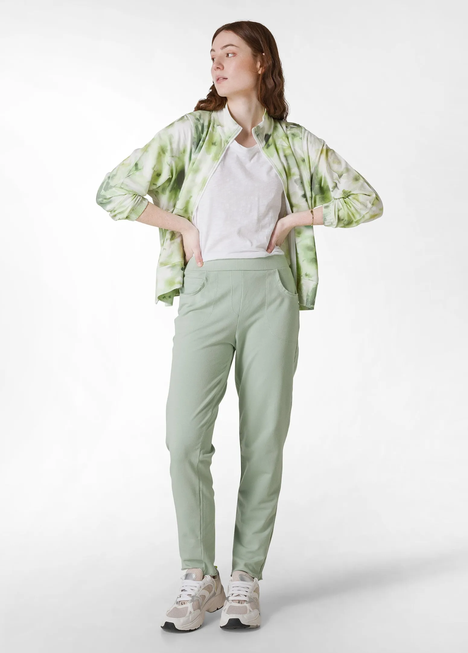 DEHA Top & T-Shirts*T-Shirt In Jersey Fiammato Bianco