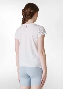 DEHA Top & T-Shirts*T-Shirt Leggera Con Stampa Bianco