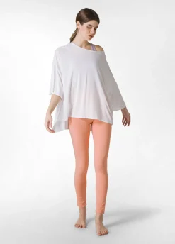 DEHA Top & T-Shirts*T-Shirt Maxi In Viscosa Bianco