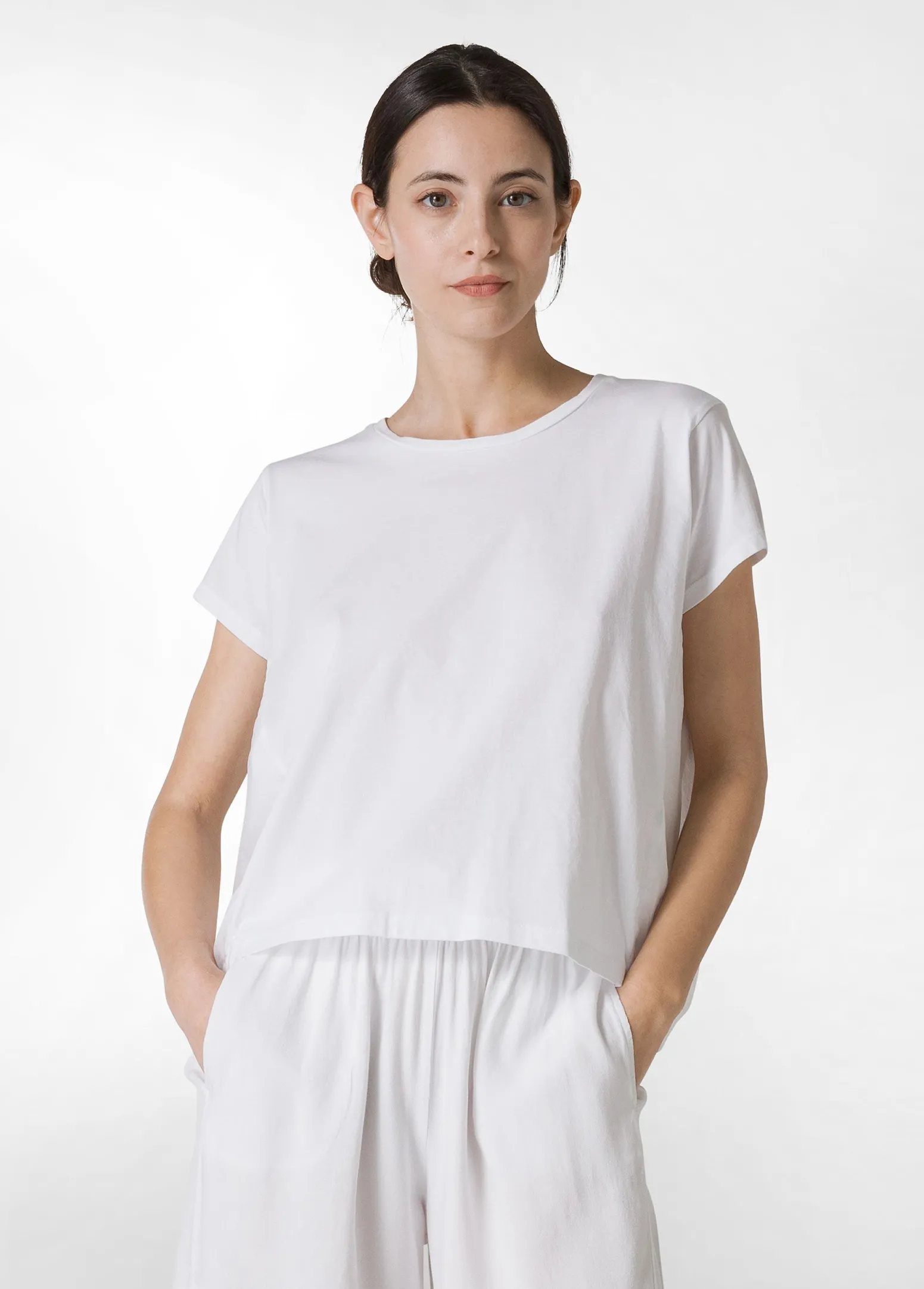 DEHA Camicie & Bluse*T-Shirt Misto Seta Bianco