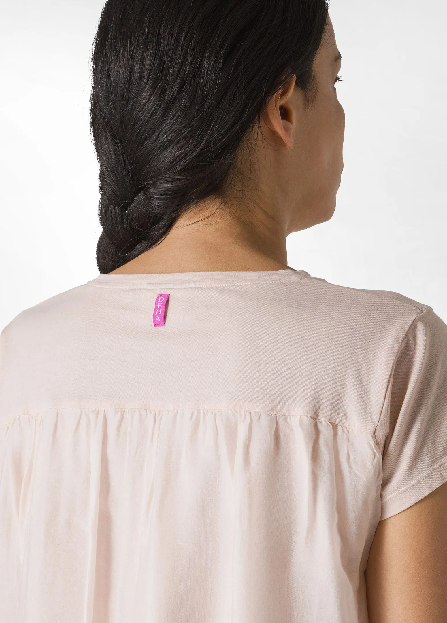 DEHA Camicie & Bluse*T-Shirt Misto Seta Rosa