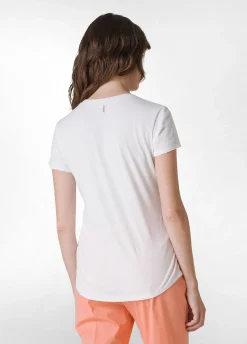 DEHA Top & T-Shirts*T-Shirt Svasata Con Scritte Bianco